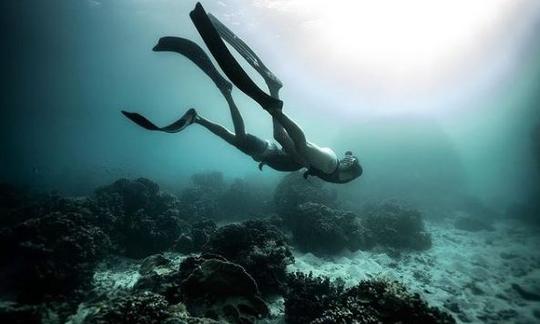 バレアレス諸島、ポートデポレンサのフリーダイバーコース