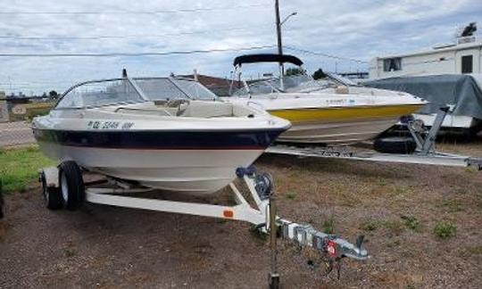 Alquiler de lancha de esquí Bayliner de 18 pies en Denver, Colorado