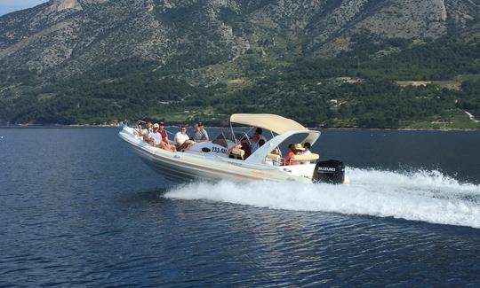 Aquamax B27 RIB rental in Bol, Croatia for 12 people