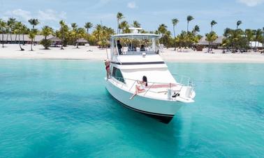 Book 40' Pearson Sport Fisherman Yacht in Punta Cana, Dominican Republic