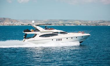 Charter 68' Azimut Power Mega Yacht in Limassol, Cyprus