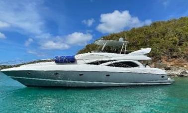 Yacht spectaculaire de 65 pieds à louer pour de belles plages et les îles Icacos ou Palomino