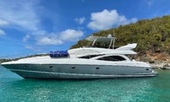 Yacht spectaculaire de 65 pieds à louer pour de belles plages et les îles Icacos ou Palomino