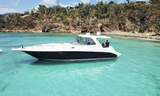 Sea Ray Luxury Boat Charter for 12 People in St. Thomas, U.S. Virgin Islands