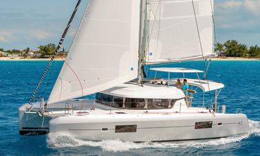 Charter the Lagoon 42 W/ AC Cruising Catamaran in Lavrio, Greece