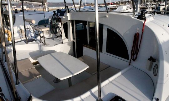 Lagoon 380 S2 B Cruising Catamaran Rental in Lavrio, Greece