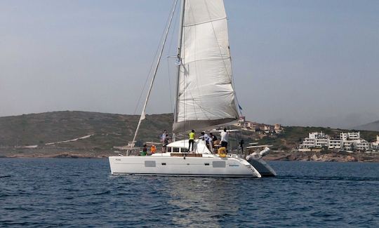 Lagoon 380 S2 B Cruising Catamaran Rental in Lavrio, Greece