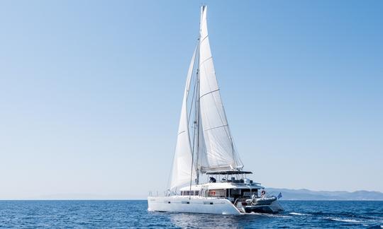 Catamarã de cruzeiro Crewed Charter Lagoon 620 em Lefkada, Grécia