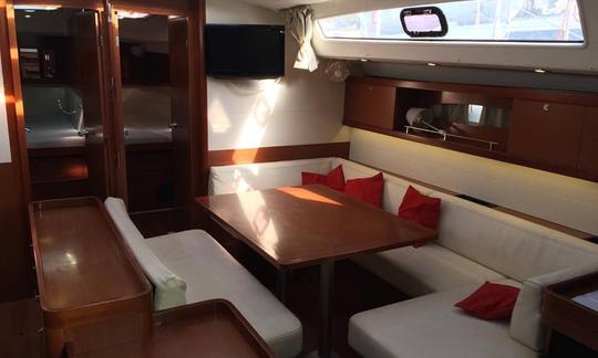 Oceanis 50 Family Sailing Charter With AC in Lavrio, Greece