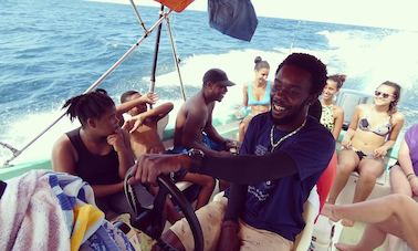 Boat Tours & Fishing Charters on a 28ft Pirogue Boat in Buccoo, Tobago