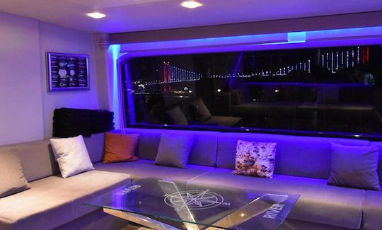 BOSPHORUS SUNSET CRUISE ON Luxury yacht