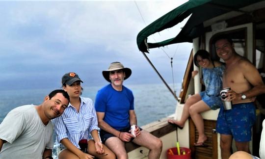 Pêcheur sportif de 35 pieds d'Egg Harbor à Quintana Roo Cozumel