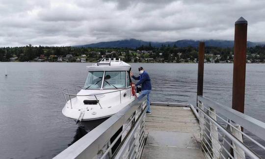 Can move to any lake or public boat launch with 100 miles of Renton.