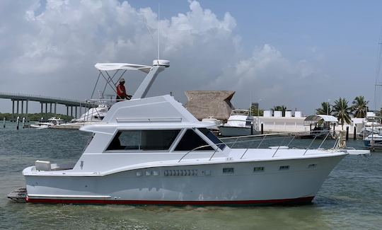 Viagens de pesca em Cancún 38' Sport boat