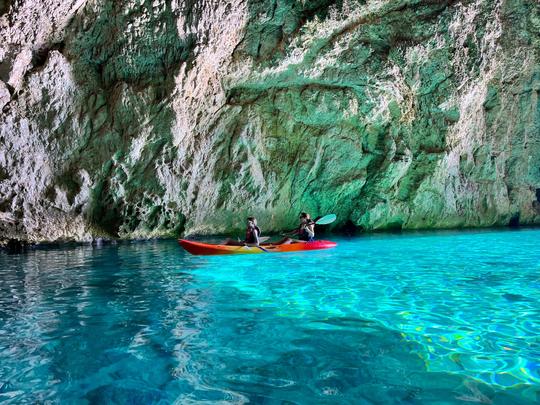 Cova dels Orguens: recorrido en kayak y esnórquel para explorar cuevas en Jávea