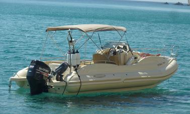 Rent the Mostro Vendetta 7.8 RIB in Athens, Greece!