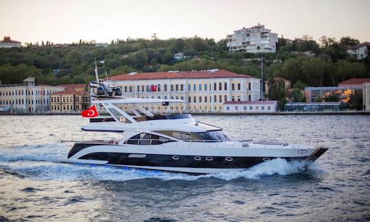 Charter the 75' Dorist Aqua Power Mega Yacht in İstanbul, Turkey