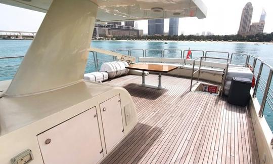 80' Luxury Yacht Charter Available In Dubai, UAE