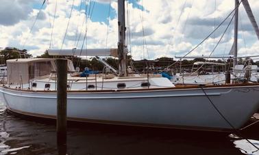 Velero Shannon Cruising de 52 pies en el lago Pontchartrain, Luisiana