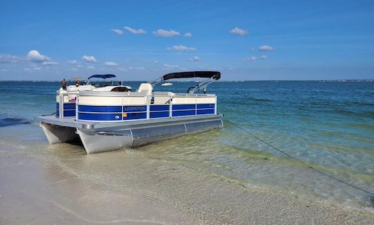 2021 Lexington Luxury Pontoon Rental in Clearwater, Tampa