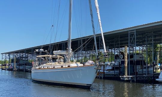 Velero Shannon Cruising de 52 pies en el lago Pontchartrain, Luisiana