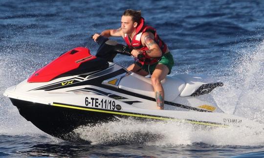 Passeio de jet ski em Amarilla Golf, Canárias! Venha solteiro ou duplo, sem problemas!