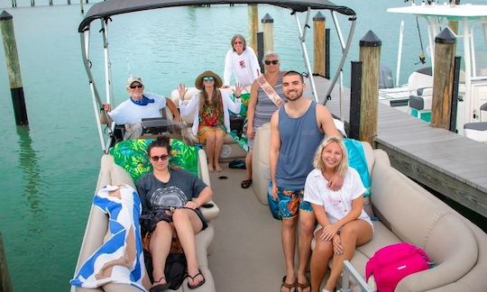 Bentley Pontoon Rental in Holmes Beach, Florida