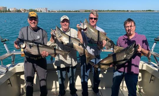 Book an Enjoyable Fishing Charters on Lake Michigan with Us!