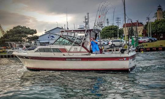 Charte de pêche pour 6 personnes à Kenosha, Wisconsin