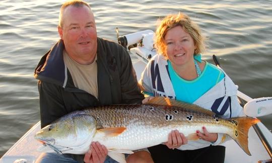 Charter de pêche à Saltwater Flats avec le capitaine Chris près d'Orlando, en Floride