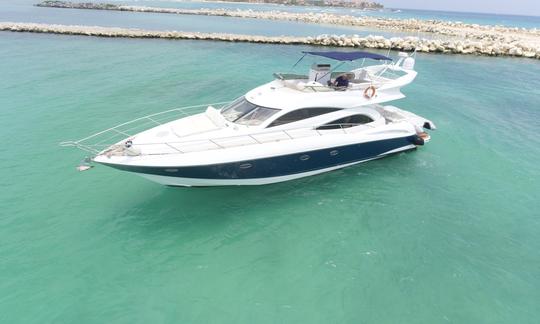 ¡Yate de lujo Sunseeker Manhattan 60 en Tulum y Playa del Carmen!