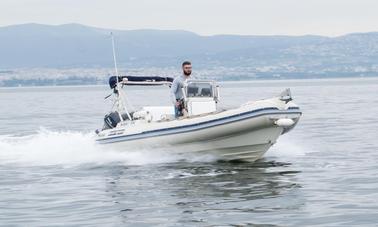 Evripus RIB avec Mercury 150 ch EFI à Sivota Lefkada