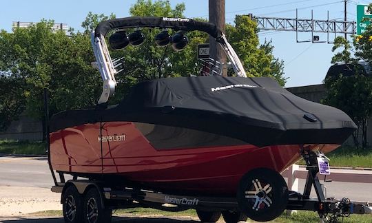 Custom paint selection sure to catch some attention on the lake!