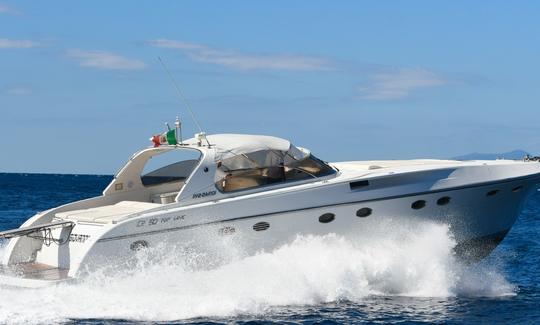 Rizzardi 50 topline Motor Yacht for rent in Sorrento, Amalfi, Positano and Capri.