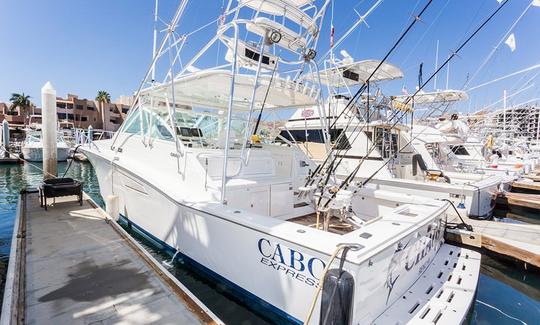 É hora de pescar na Baja California Sur, México, a bordo do Cabo Express de 45 pés