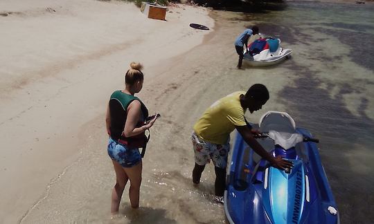 Jet ski in ocho rios  mahogany