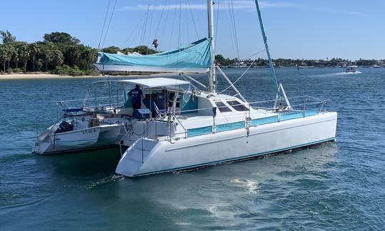 Louez un catamaran Norseman de 40 pieds à Kemah, au Texas !