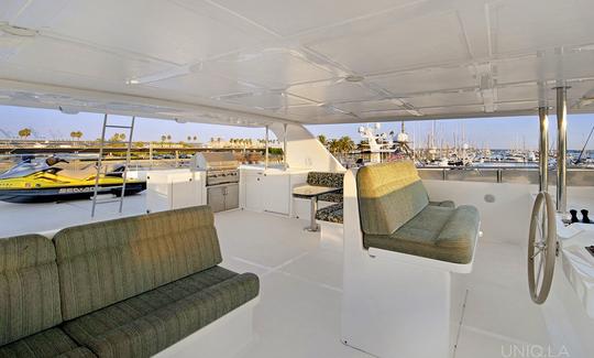 Yacht personnalisé Transworld de 125 pieds à Long Beach, en Californie