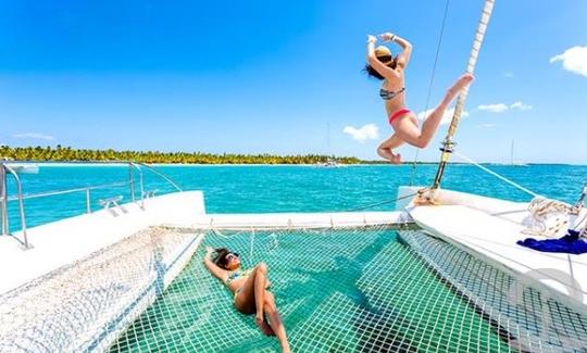 Saona Island Full Day Catamaran All Inclusive Tour!