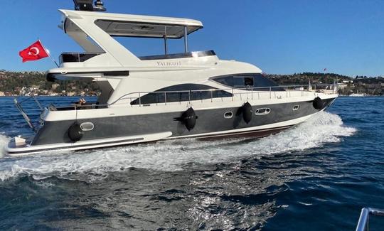 Espetacular iate a motor Flybridge para alugar em Istambul