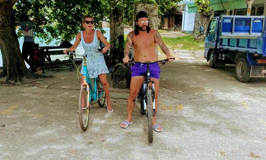 Bicycles on La Digue