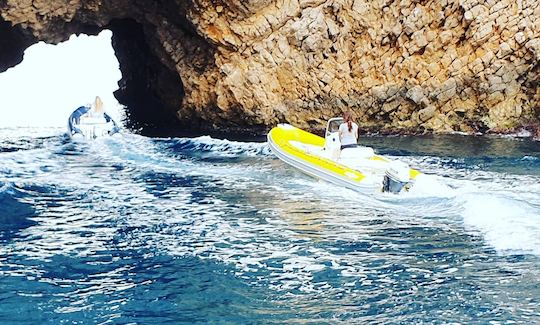 Gommo 500 Inflatable Boat in Estartit(Costa Brava) Rent with or without license!