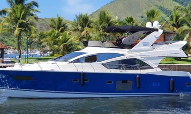 62ft Aquamarine Schaefer Power Mega Yacht Rental in Angra dos Reis, Brazil