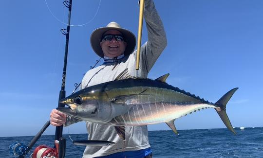 33ft Tiara ''Fish On'' Sportfishing boat in Cabo San Lucas