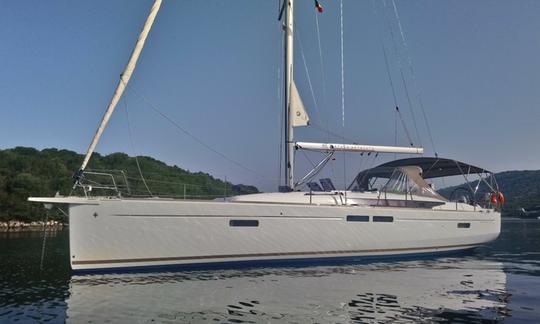 Jeanneau Sun Odyssey 479 ( 2016 / 10 pax ) fast yacht from Kos to sail Aegean islands, Greece