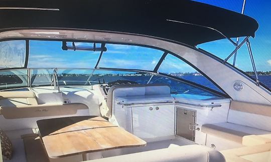 Barco a motor Sea Ray 370 Venture confortável e perfeito para fretamento diário em Stuart