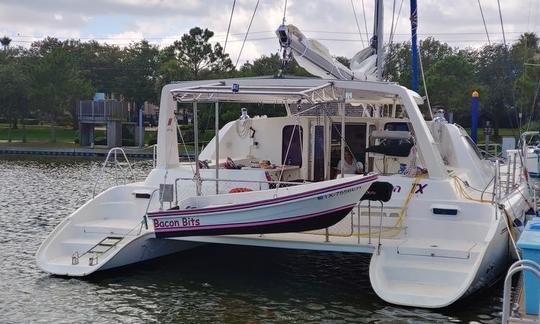 47' Leopard Sailing Catamaran on Clear Lake/Galveston Bay