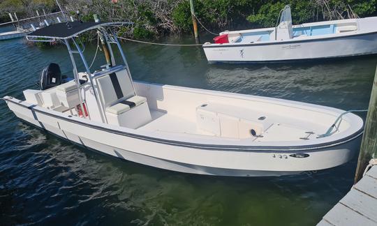 Seagull Charters 26' Angler Panga Tours em Hope Town, Abaco, Bahamas