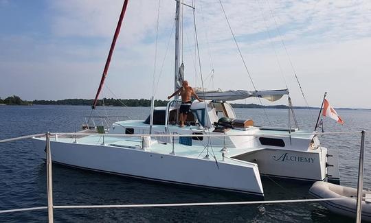 Alchemy Trimaran with Captain Chris!