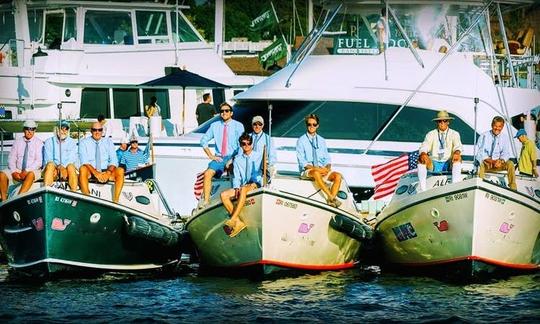 Oldport 26 Yacht Club Launch for charter in Newport RI